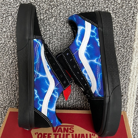 Vans Old Skool Lightning Black/Blue WMNS - Picture 12 of 16